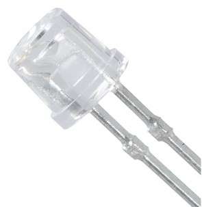 LED 5mm FLAT TOP CL-AMBER BL-CKB336