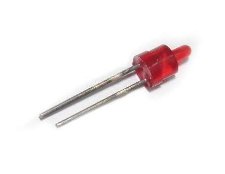 LED RED DIFF CHIMNEY 1.8MM 1mc  DAB230