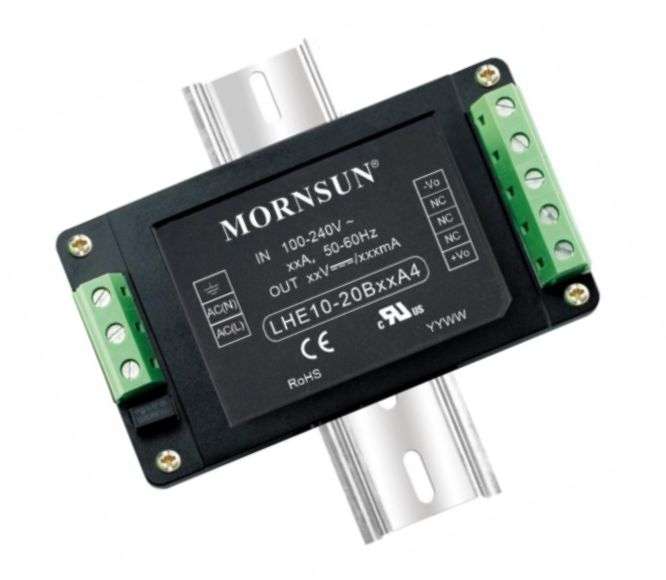 PSU DIN 85-264VAC TO 12VDC 0.9A LHE10-20B12-A4 *D*