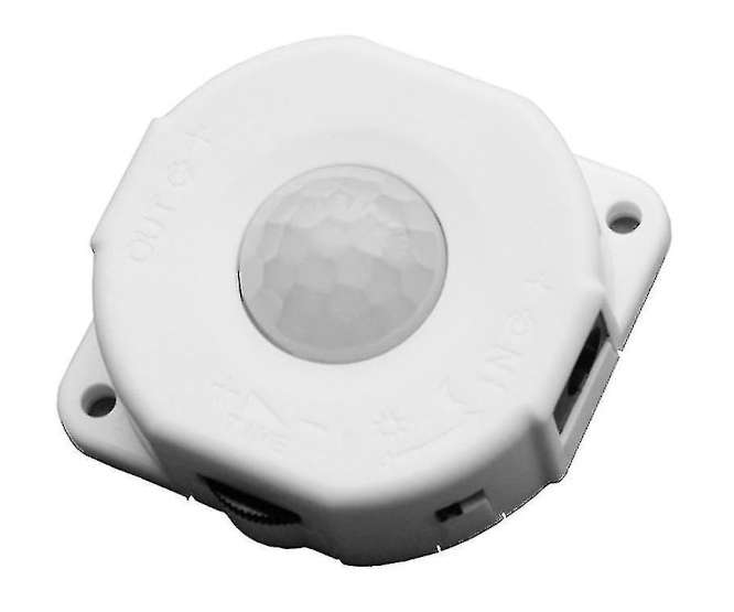 3m PIR MOTION SENSOR 5-24VDC 100W WHITE 41x41mm LP-8025-WT