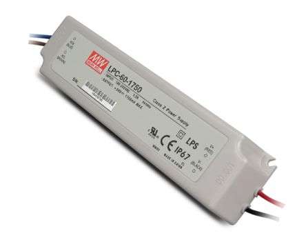 POWER SUPPLY ENCL. LED DRIVER I=220 O=9-34 1.75A 60W LPC-60-1750