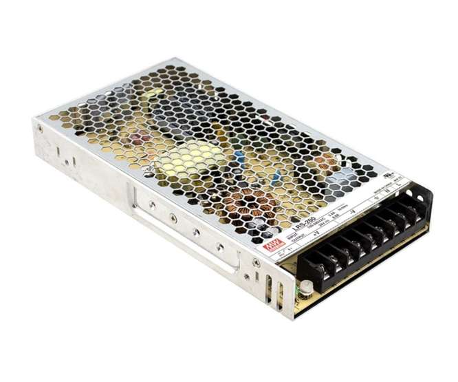 POWER SUPPLY ENCL. I=220 O=12V 16A5 200W LRS-200-12