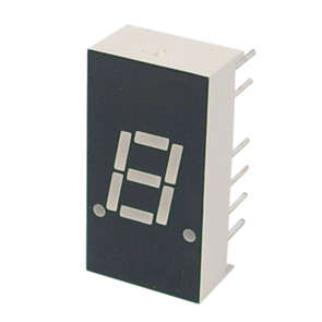 7-SEGMENT LED DISPLAY CC 0.8mcd RED 7.62 LTS-315AHR