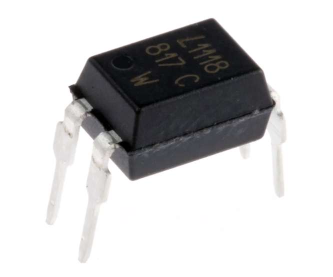 OPTOCOUPLER DIP04 1CH 5KV CTR=200-400  LTV-817-C / 220473