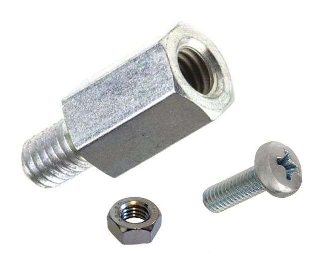 NICKEL METAL SPACER MAL-FEM M3x1x10mm KIT TBA