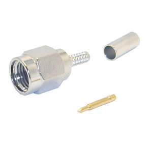 PLUG SMA IN-LINE CRIMP RG174U  M5000P