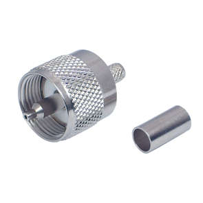 UHF-PLUG PL259 CRIMP 5mm RG58 M5500L