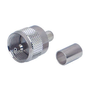 PLUG UHF CRIMP 6mm RG59  M5500M