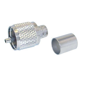 PLUG UHF CRIMP 10mm RG213  M5500J