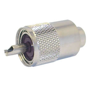 PLUG UHF TWIST-ON RG58 5mm  M5501L - LITE SOLDER