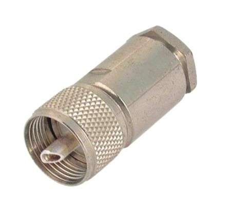 PLUG UHF CLAMP 10mm CABLE M55250J
