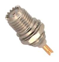 UHF-SOCKET(MINI) BULKHEAD NO-TAGS SO239M M55303