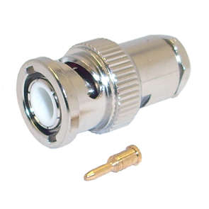 BNC-PLUG CLAMP 5mm RG58 M5541L