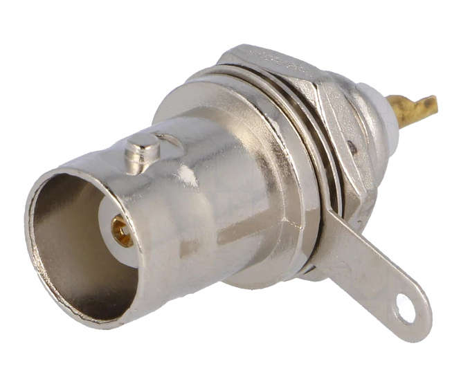 BNC-SOCKET BULKHEAD 8mm THREAD M5542