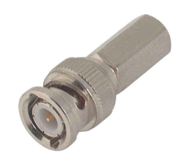 BNC-PLUG TWIST-ON RG59/6MM M5555M