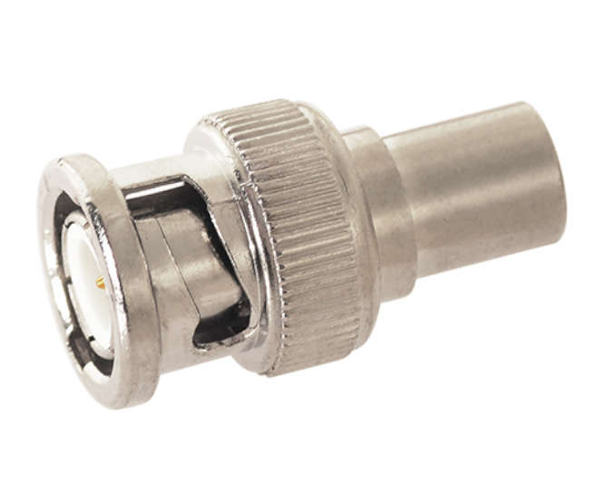 BNC MALE TERMINATOR GOLD PIN 75 OHM M5558B