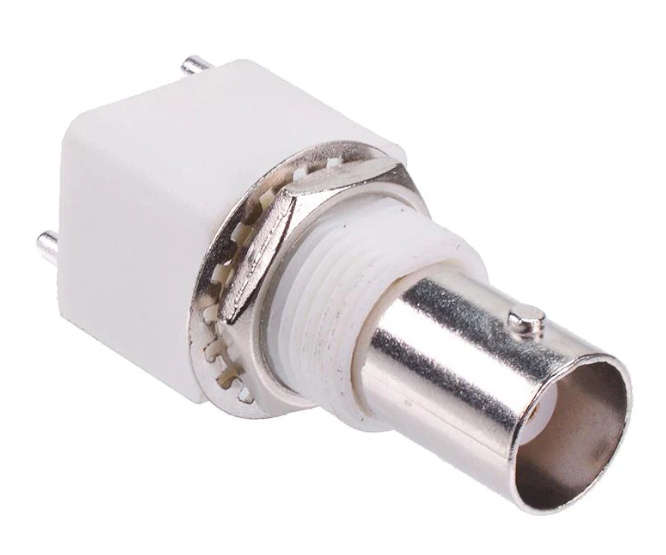 SOCKET BNC P/M PCB STR (WHITE) THCQ9KEBJJZC