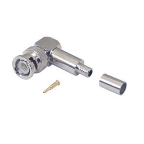 PLUG BNC R/A CRIMP RG59U  M55776
