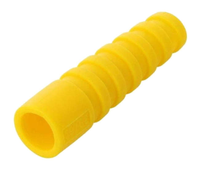 BOOT FOR BNC CONNECTOR YELLOW 5mm M5582XX
