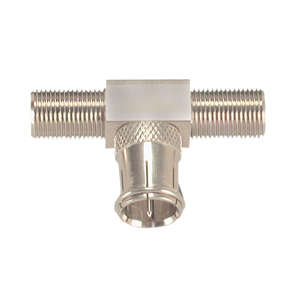 ADAPTER .F-PLUG TO 2X .F-SOCKET T-JUNCTION M56447