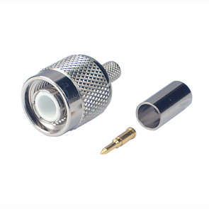 TNC-PLUG CRIMP IN-LINE RG58  M5751L