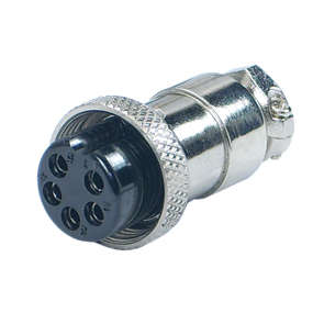 M16 5W MIC-SOCKET 5A 125V AVIATION CONNECTOR M5900D