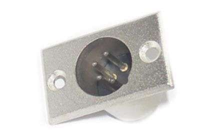 PLUG P/MNT 4-PIN XLR  M5910B