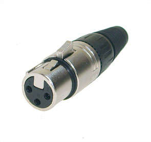SOCKET MICROPHONE 3-WAY IN LINE M59112