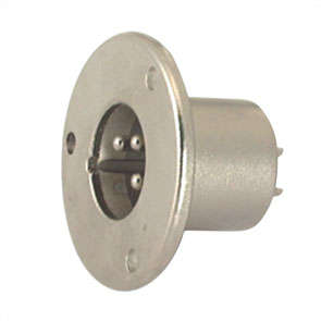 PLUG P/MNT 3-PIN RND MIC XLR  M59200