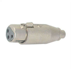 ADAPTOR RCA SOCKET-XLR SOCKET 3-WAY M59215