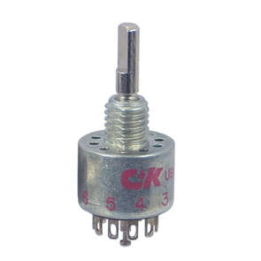ROTARY SWITCH 1POLE 4 POSITION SOL  MA04L1NZQD