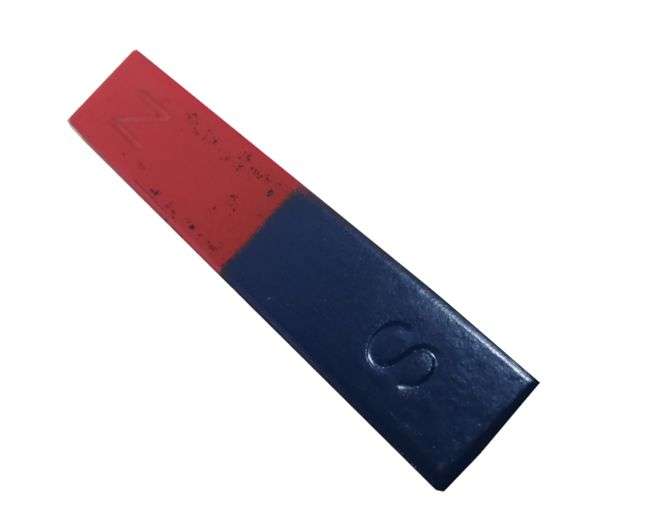 FLAT FERRITE N/-S PERMANENT BAR MAGNET 100x20x6.5mm 190918