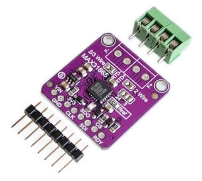 PT100 / PT1000 PROBE AMPLIFIER BOARD MAX31865X