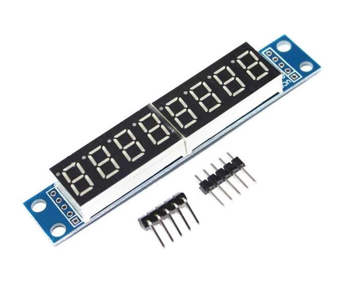 LED DISPLAY BOARD 8-DIGITS 7-SEGMENT  MAX7219-8 / 201015