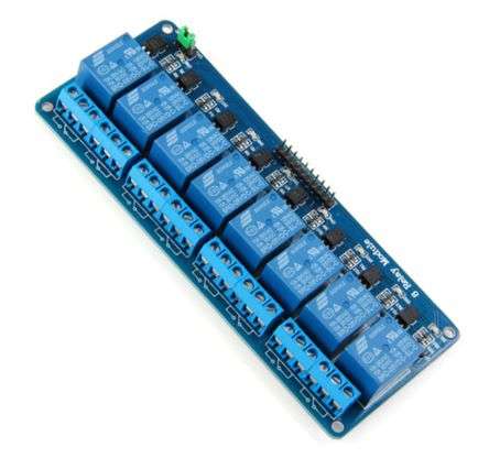 8-CH RELAYS 5V COIL; MODULE BOARD  MD0013