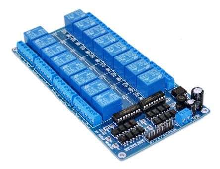 16 WAY RELAY CONTROL OUTPUT BOARD  MD0016 *R*