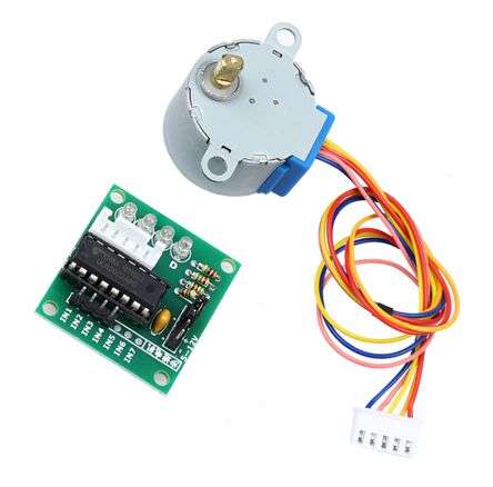 GEARED STEPPER MOTOR WITH DRIVER BOARD 5V  MD0029