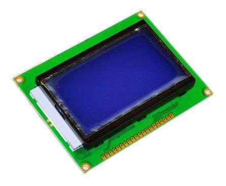 128x64 DOTS LCD DISPLAY MODULE BLUE SCREEN  MD0076 (62520003)