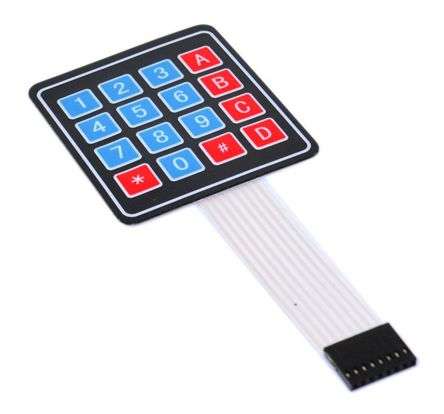 4x4 THIN-FILM KEYPAD  MD0090
