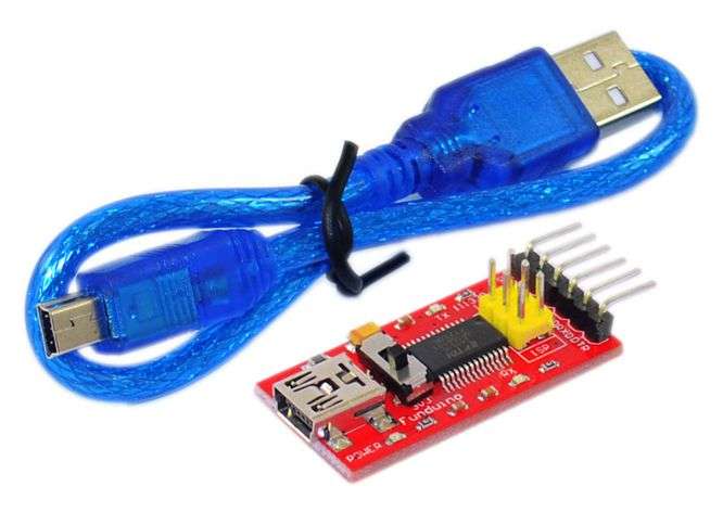 INTERFACE BOARD / MODULE USB TO TTL FT232  MD0117 / 181097