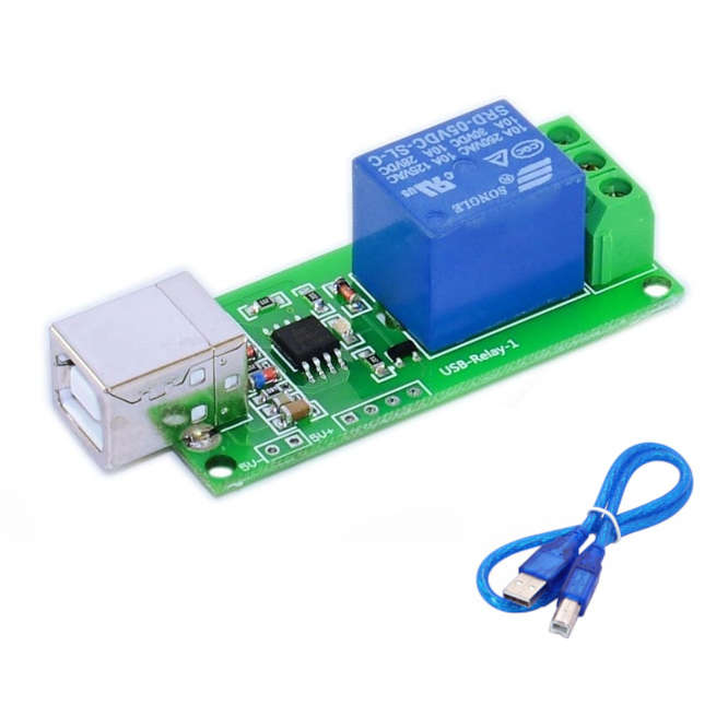 1-CH RELAY 5V-COIL USB CONTROL MD0162-5VDC