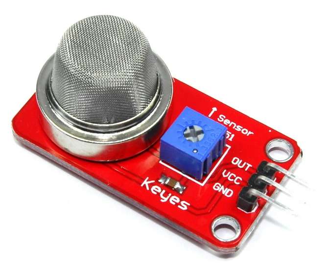 SMOKE / METHANE / BUTANE GAS SENSOR / DETECTOR MODULE MD0203 - MQ2