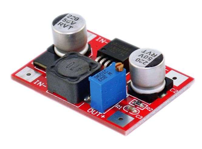 DC-DC STEP-DOWN I=4.5-30V O=1.25-26V @ 3A ADJ. BUCK CONVERTER MD0205