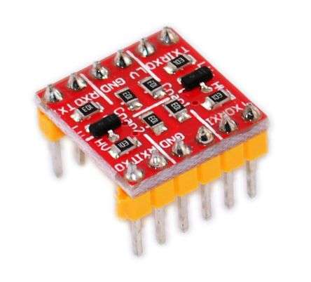 LOGIC LEVEL SHIFTER CONVERTER MODULE 3V-5V-3V TTL MD0237