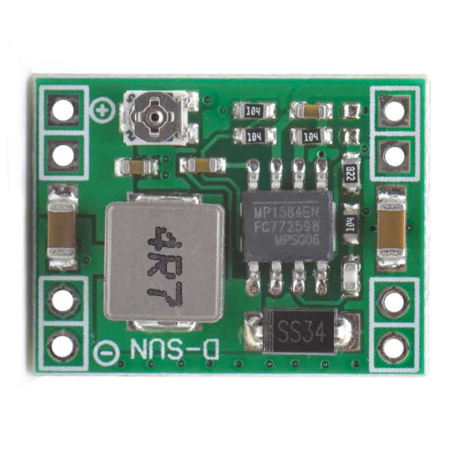 DC-DC STEP-DOWN CONVERTOR I=4.5-28V O= 0.8-20V ADJ 15W MD0277