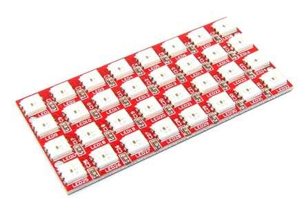 WS2812 5050 RGB LED MODULE 8x4  MD0294 / 18----