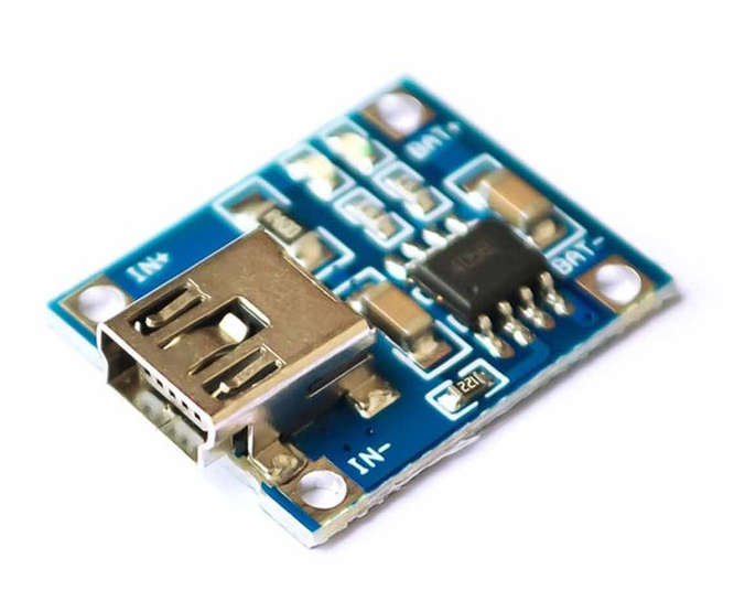 MICRO USB LITHIUM 18650 BATTERY CHARGER 1A MD0437