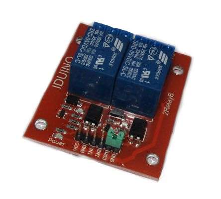 TRIGGER HIGH 2-CH RELAY 5V COIL, MODULE BOARD ME114