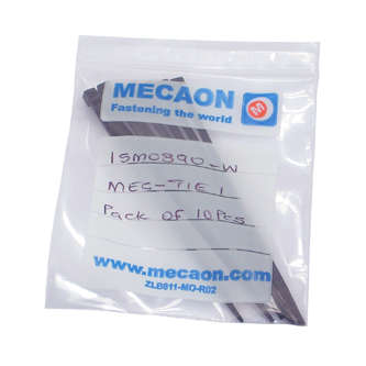 CABLE TIE 100x2.5mm - PACK OF 10PCS  MEC-TIE1