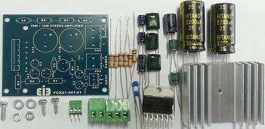 KIT AUDIO AMPLIFIER UNASSEMBLED  MEK01-001-01U